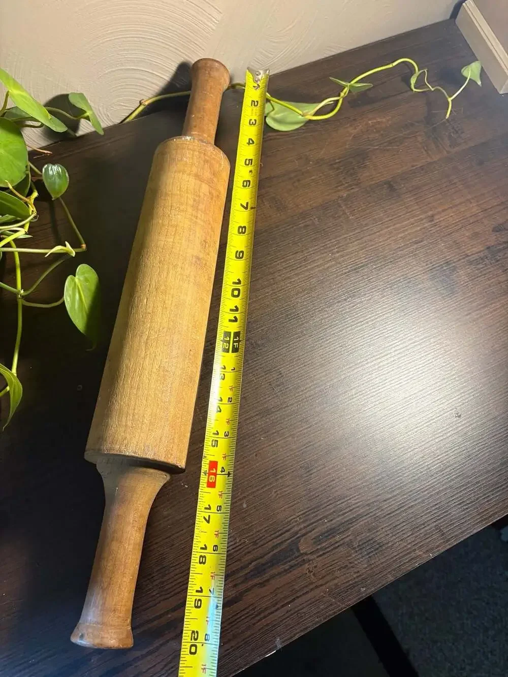 Vintage Traditional Wooden Rolling Pin